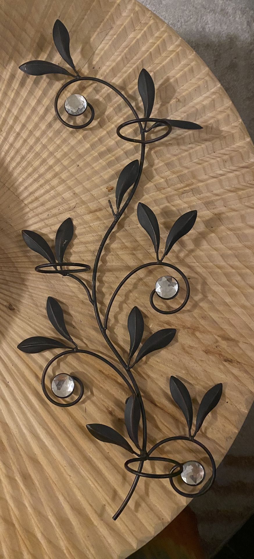 Set of 4 Wall Decor Candle Holder