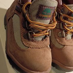 TIMBERLAND  "WHITE  FIELD  BOOTS TODDLER 7C BOOTS