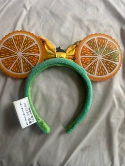 Disney Mickey Mouse Ears Orange Slice Headband