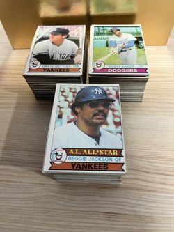 1979 Topps Baseball Cards (300 Different Cards) 🔥🔥 Sharp Cards!!