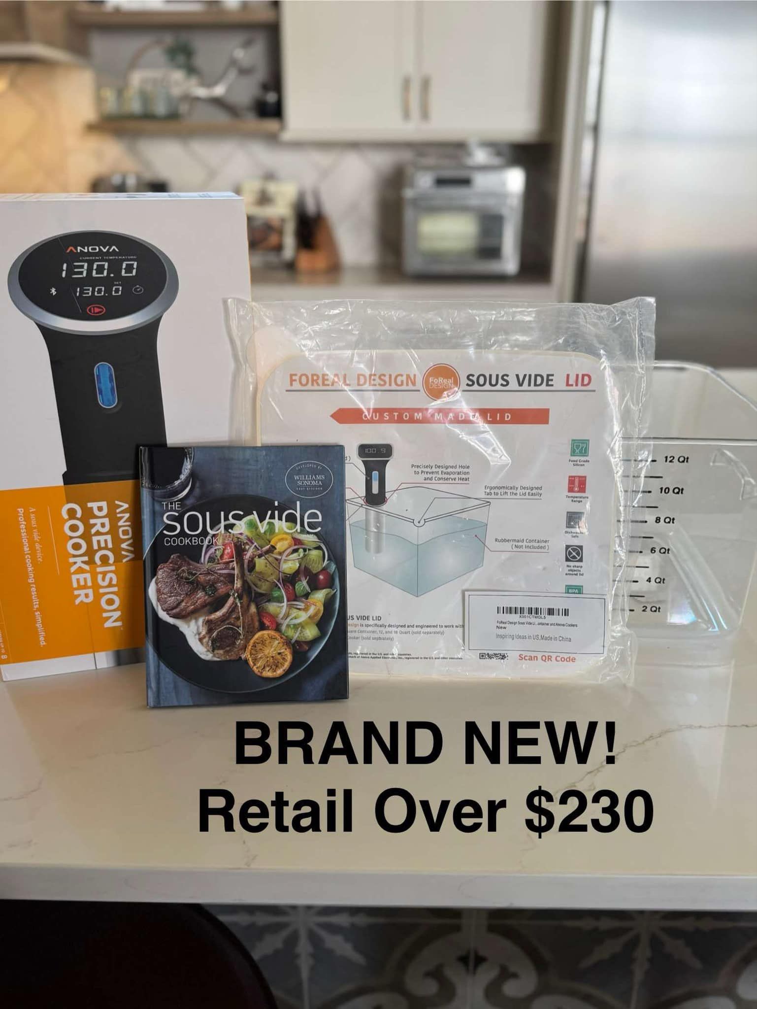 Sous Vide Precision Cooker + Accessories BRAND NEW!