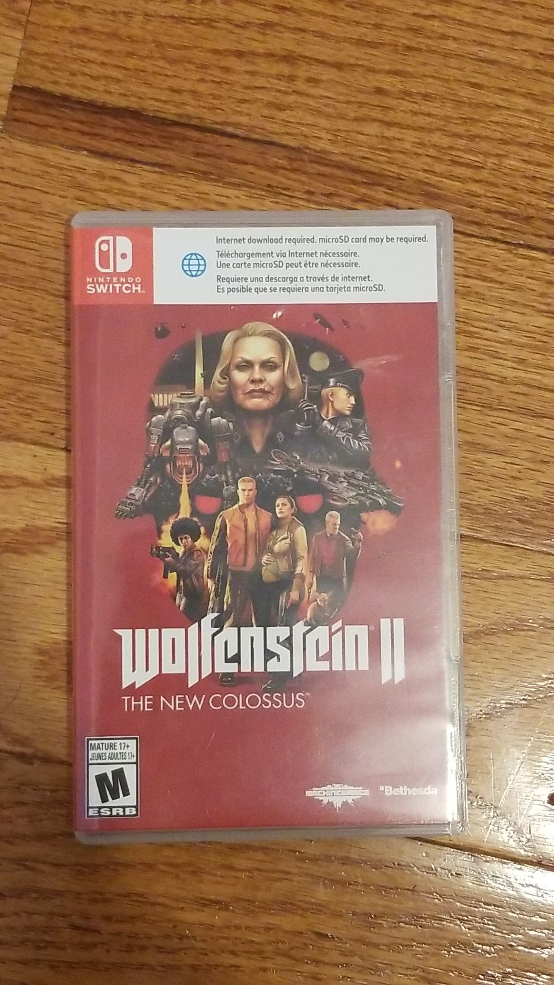 Wolfenstein 2 for switch