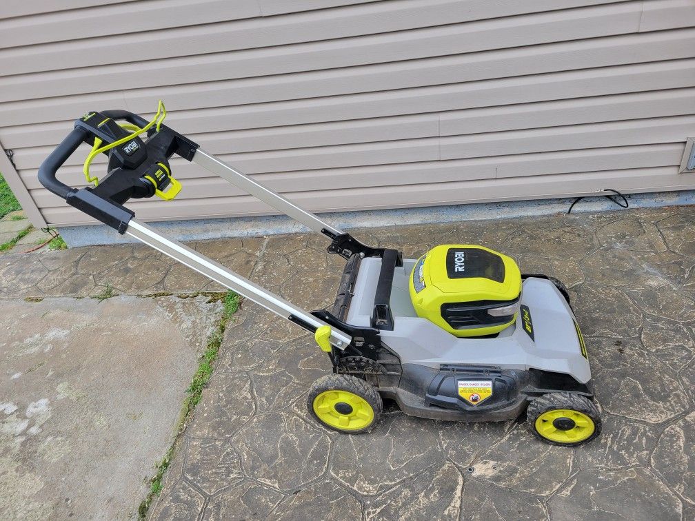 Ryobi 40V Brushless 21" Self-propelled Lawn Mower