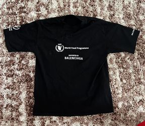 Balenciaga Black Tee Original