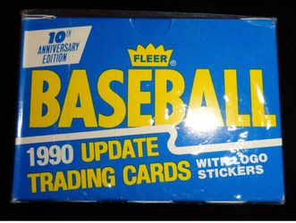 1990 Fleer Baseball Update Complete Set Factory Sealed - FRANK THOMAS RC