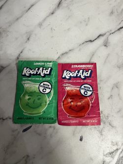 Vintage 1970’s Kool Aid Packets