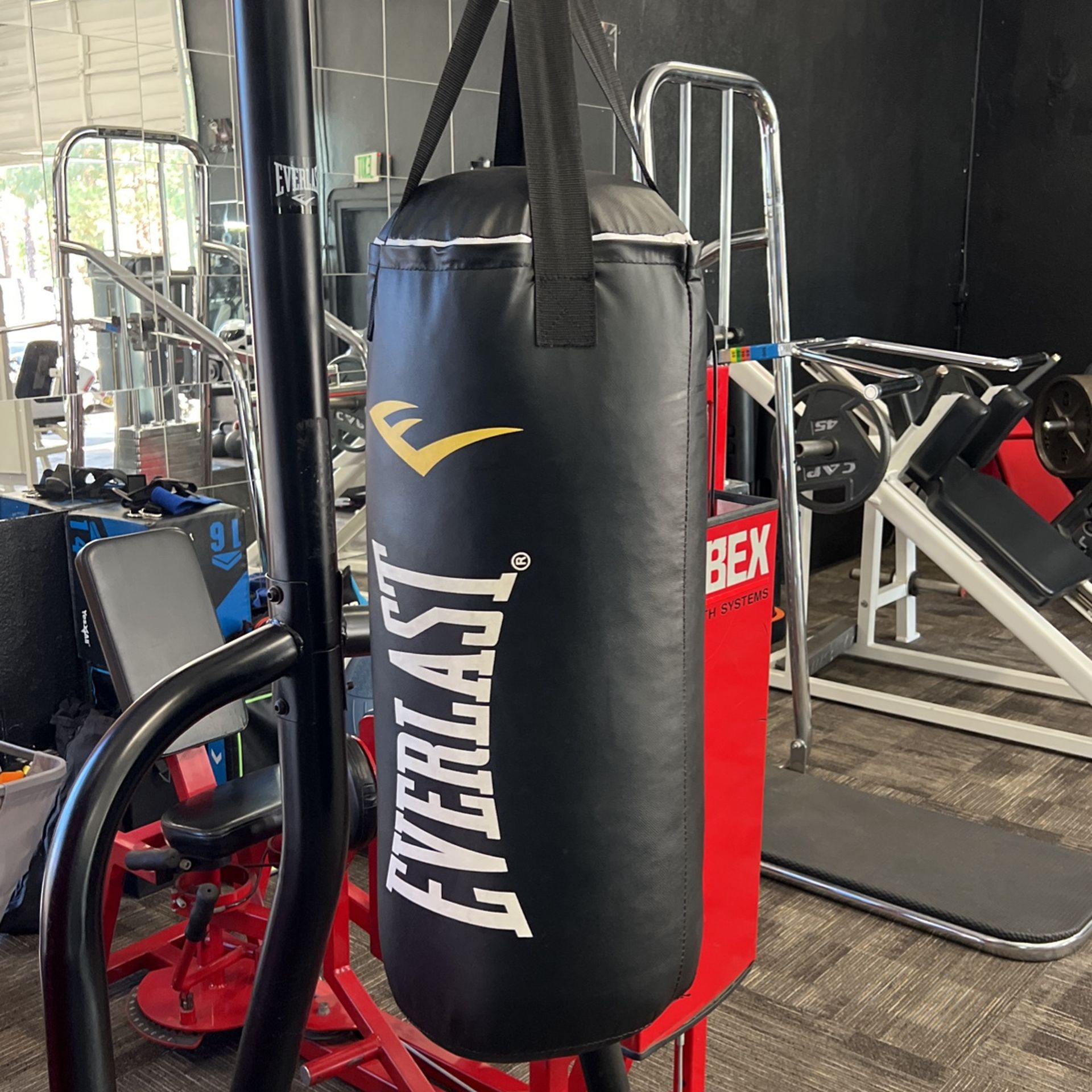 Punching Bag On Stand
