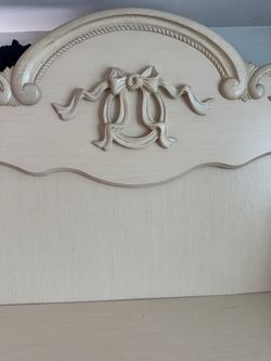 Vintage desk with hutch