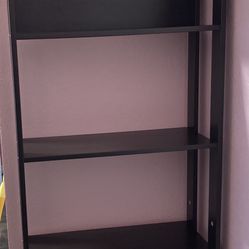 IKEA LAIVA Bookcase, black-brown, 24 3/8x65 "