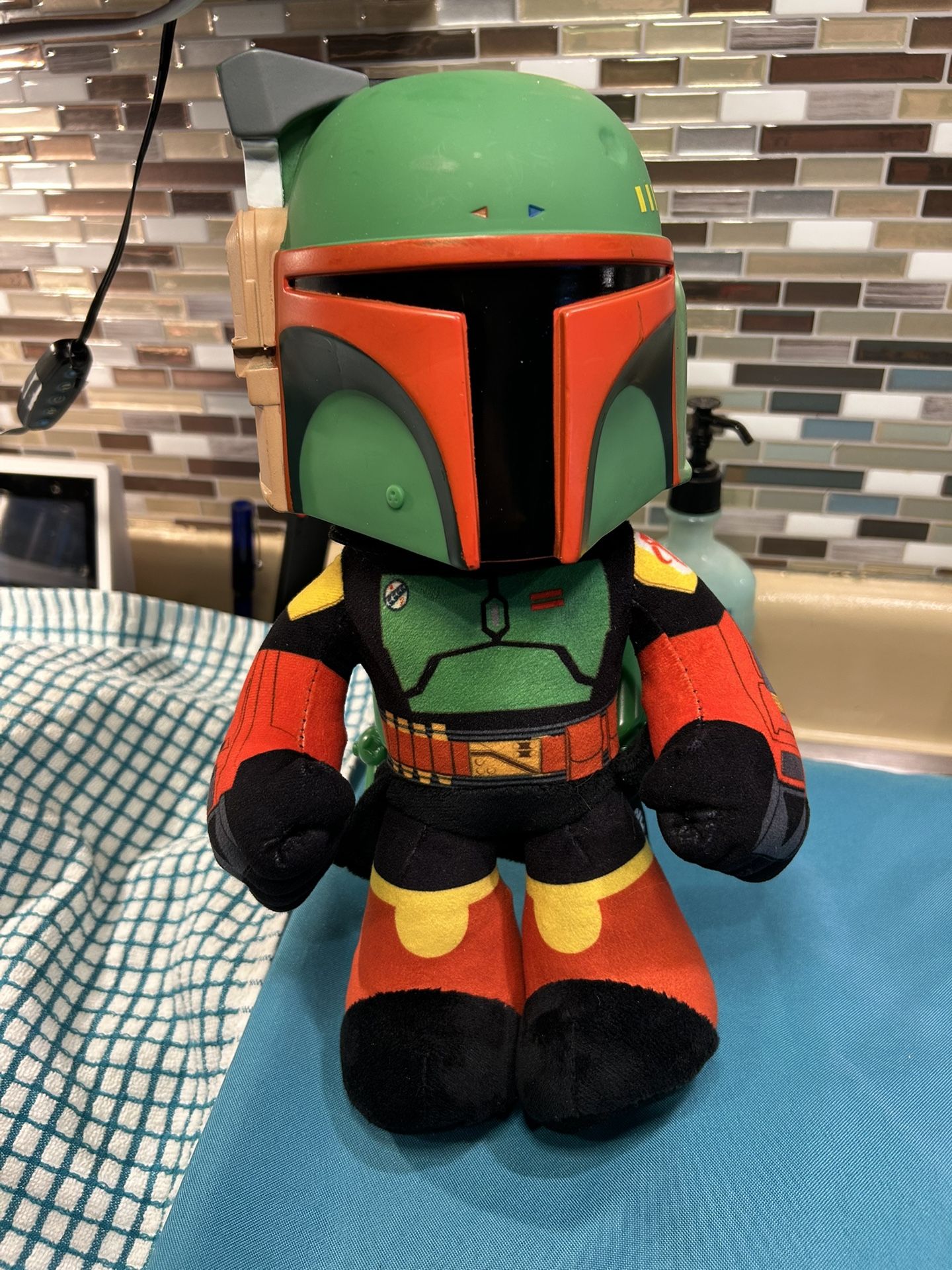 Mattel Collectible - Star Wars Book of Boba Fett Rocket Plush. 12 inch