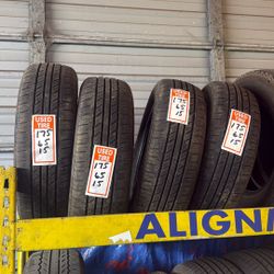 175/65/15 Four Tires Used In Good Condition 