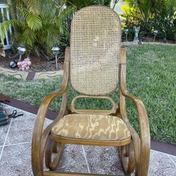 Wicker Rocking Chair , Can Deliver For $15 Local