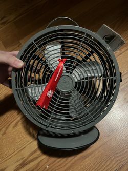 Retro Fan Himalayan Breeze Model HBM-7015A21 Decor gray 2016 Y2K
