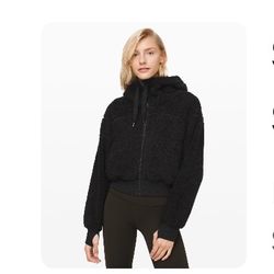 Lululemon short and sweet reversible, Sherpa jacket