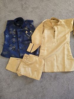 Kids Boys Traditional Wear Upto 4 Years New