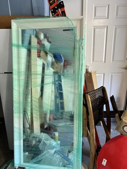 Floor Mirror With White Wood Trim
