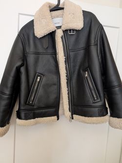 Leather Flight Jacket 