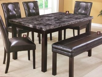 Dining room set 6 piece
