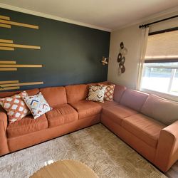 L-shaped sectional sofa