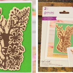 Stunning Floral Stag Die