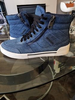 Diesel S-dvelows10.5 Blue Denim Shoes
