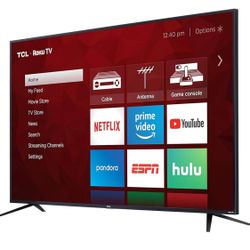 TCL 50” 4K Smart LED Roku TV