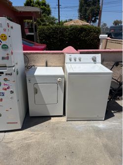 Washer and dryer
