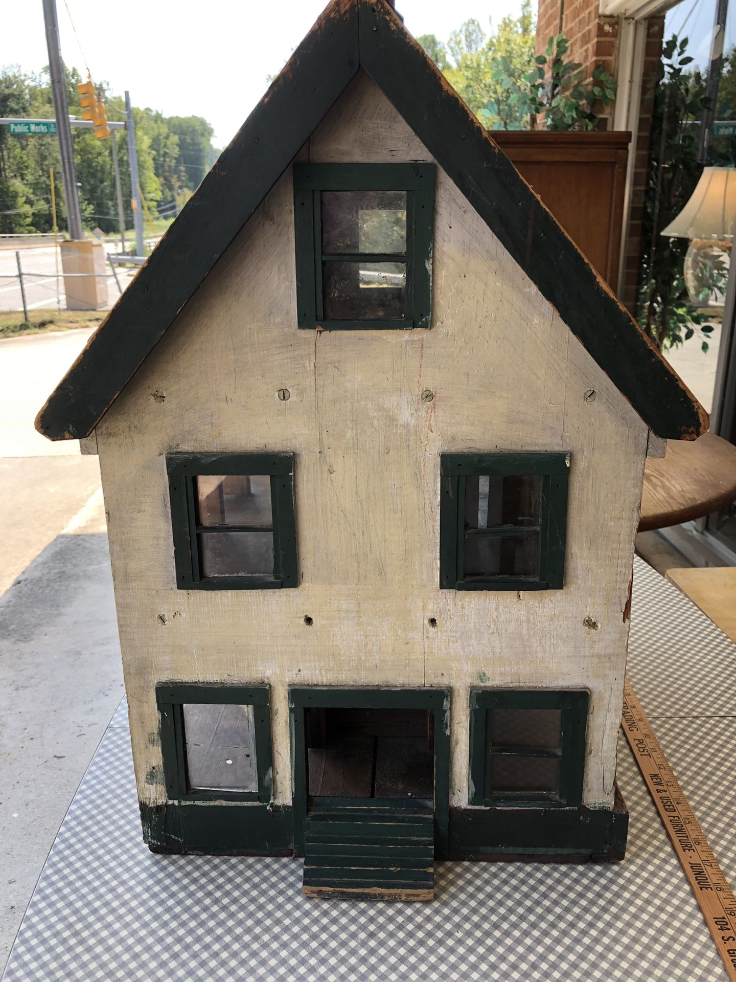 Old handmade dollhouse