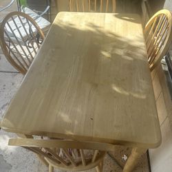 Kitchen Table With 4 Chairs 