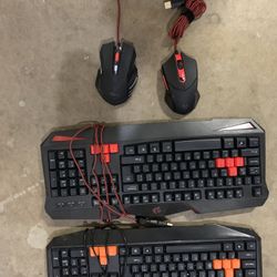 Mice and keyboards