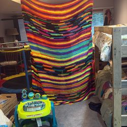 Crochet Blanket Muli Color 