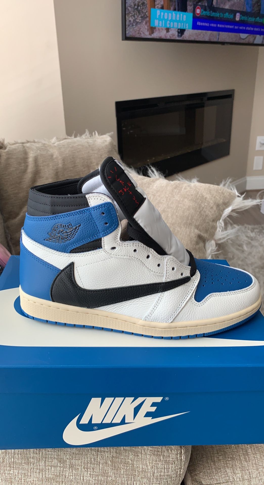 Jordan 1 Travis Scott Size 11