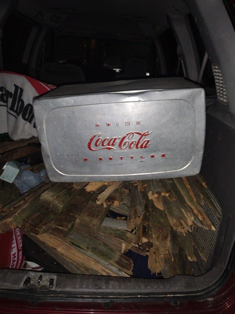 Antique Original Coca-Cola Cooler!