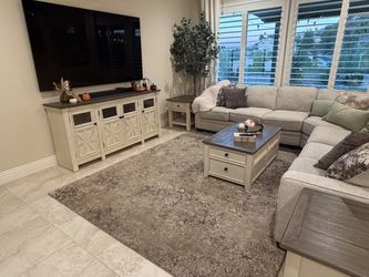 Farmhouse style living room furniture