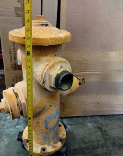 Vintage Long Beach Fire Dept Fire Hydrant