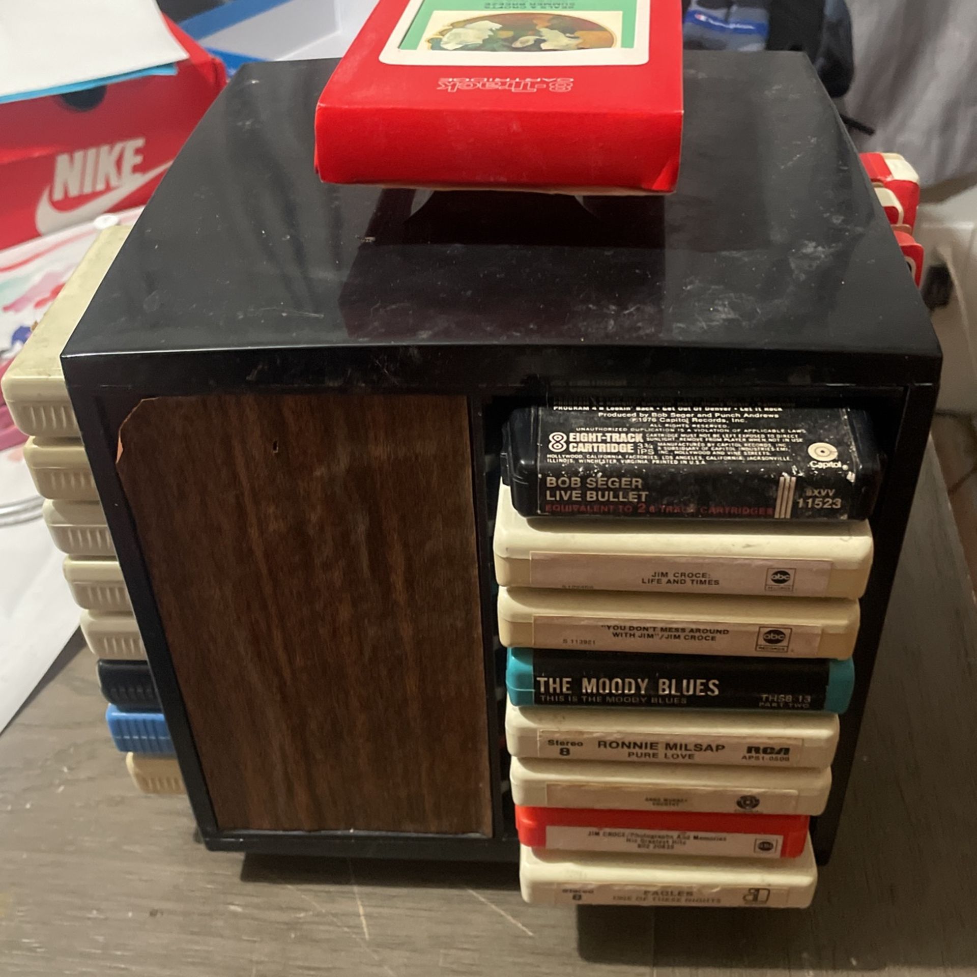 Lot Of 32 Vintage Miscellaneous Untested 8 track Cassettes With