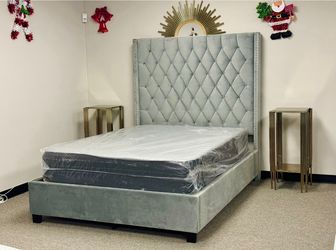 🛏️ New Bed & Mattress Set queen size – FREE Delivery! 🚚