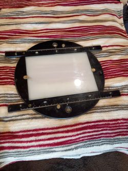 Darkroom Enlarger Easel with Circular Base