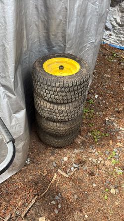 John Deere rear wheels.  ***FREE***