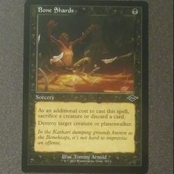 2021 MTG Bone Shards Sorcery #395 Tommy Arnold Wizards Of The Coast Card Collectible Game
