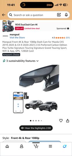 Dash Cameras Front And Back
