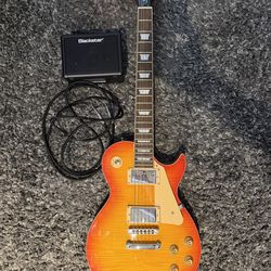 Electric Guitar With Amp (Almost Brand New)
