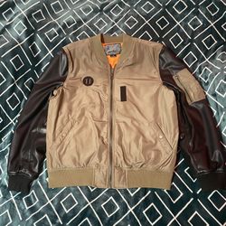 Olive Bomber Jacket 