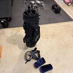 Men’s Golf Clubs & Bag (Right handed)