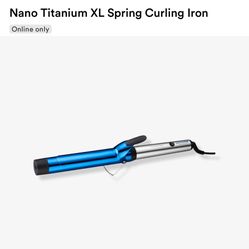 XL NANO TITANIUM 1.5 Inch Curling Iron 