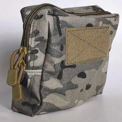 CP CAMO TACTICAL MOLLE POUCH, EDC MULTI-PURPOSE BAG, IFAK, UTILITY PACK. 6.5"X6"