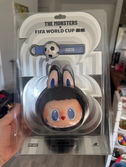 POP MART The Monsters x FIFA World Cup 2026 Vinyl Plush Pendant Labubu