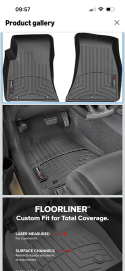 WeatherTech mats Challenger