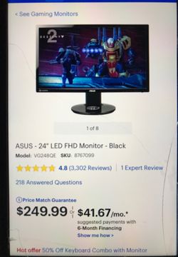 Gaming monitor