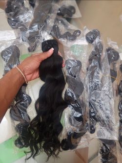 Raw 16" & 18" Loose Deep Wave Human Hair Bundles
